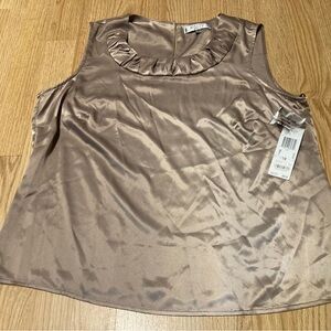 Macy's Sleeveless Blouse NWT Size 1X Woman Kasper Separates